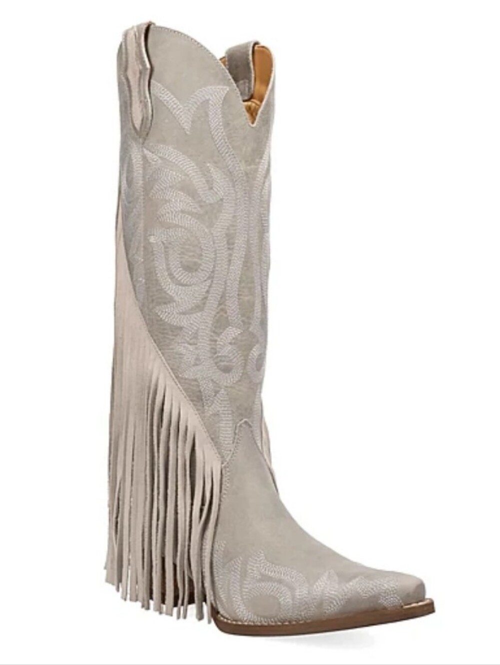 Dingo Womens Walk West Block Heel Cowboy Boots
